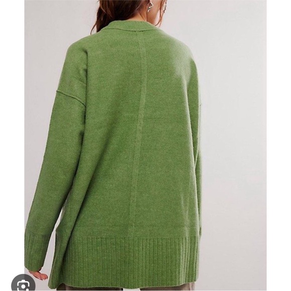 NWT Free People Phoebe High-Low Tunic Sweater Size Small - Picture 3 of 12